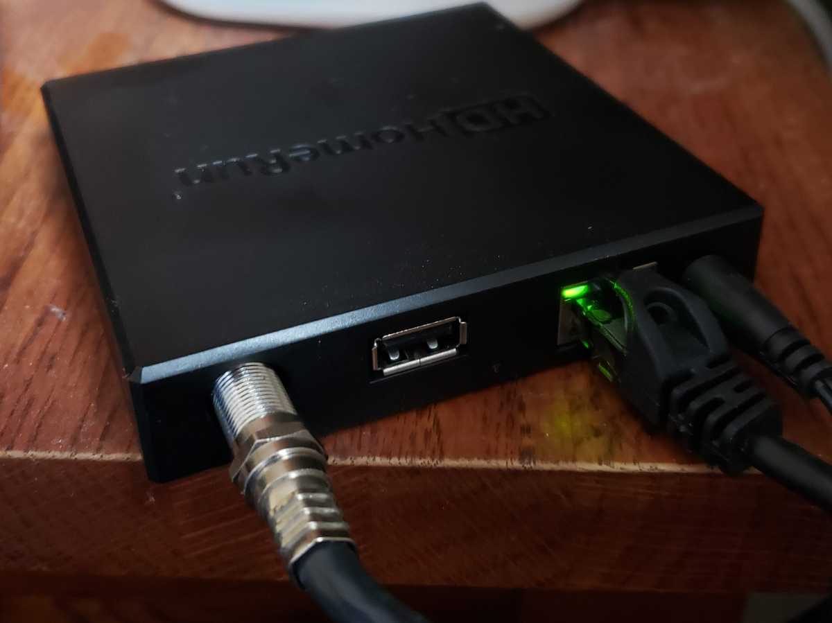 HDHomeRun Flex 4K inputs and connectors