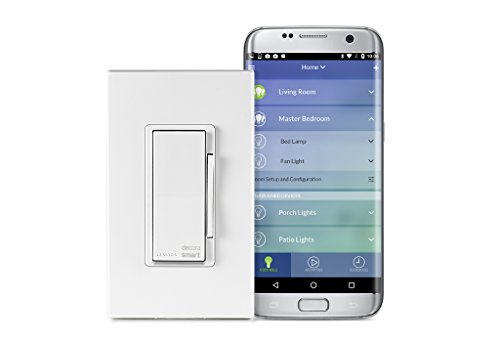 Leviton Decora Smart Wi-Fi In-Wall Dimmer (model DW6HD-1BZ)