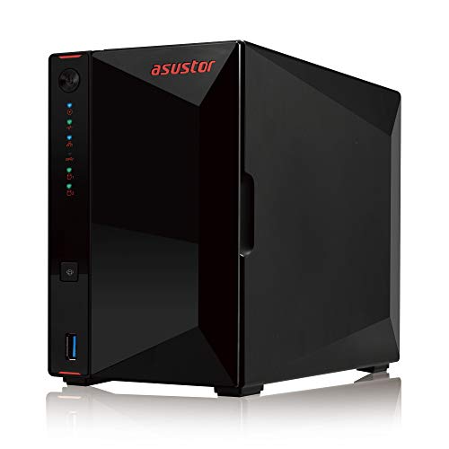 Asustor Nimbustor 2 (model AS5202T) (two-bay, unpopulated) -- Best NAS box for media streaming, runner-up