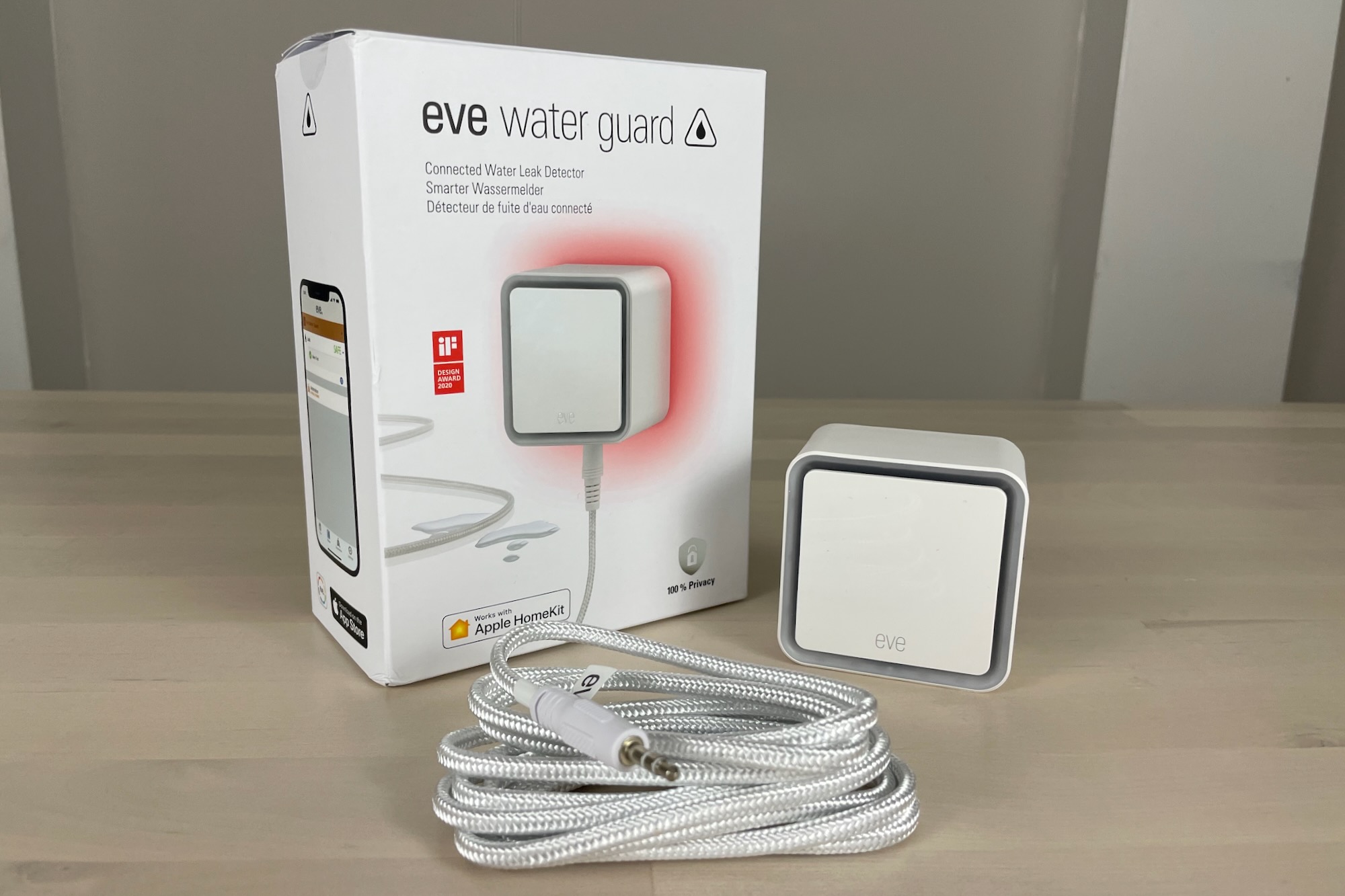 Eve Water Guard (2nd Gen) -- Best Matter compatible water leak sensor