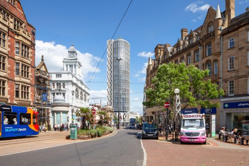 Hodder + Partners proposals for Kings Tower in Sheffield