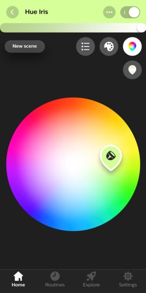 hue iris app