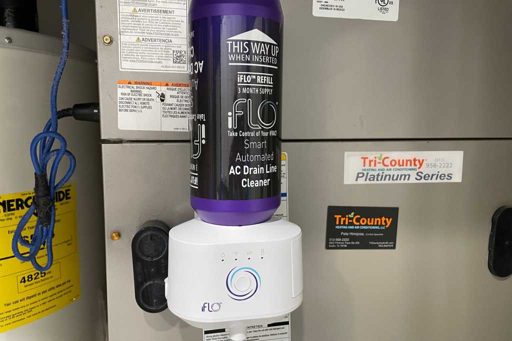 iFlo Smart Automated A/C Drain Line Cleaner