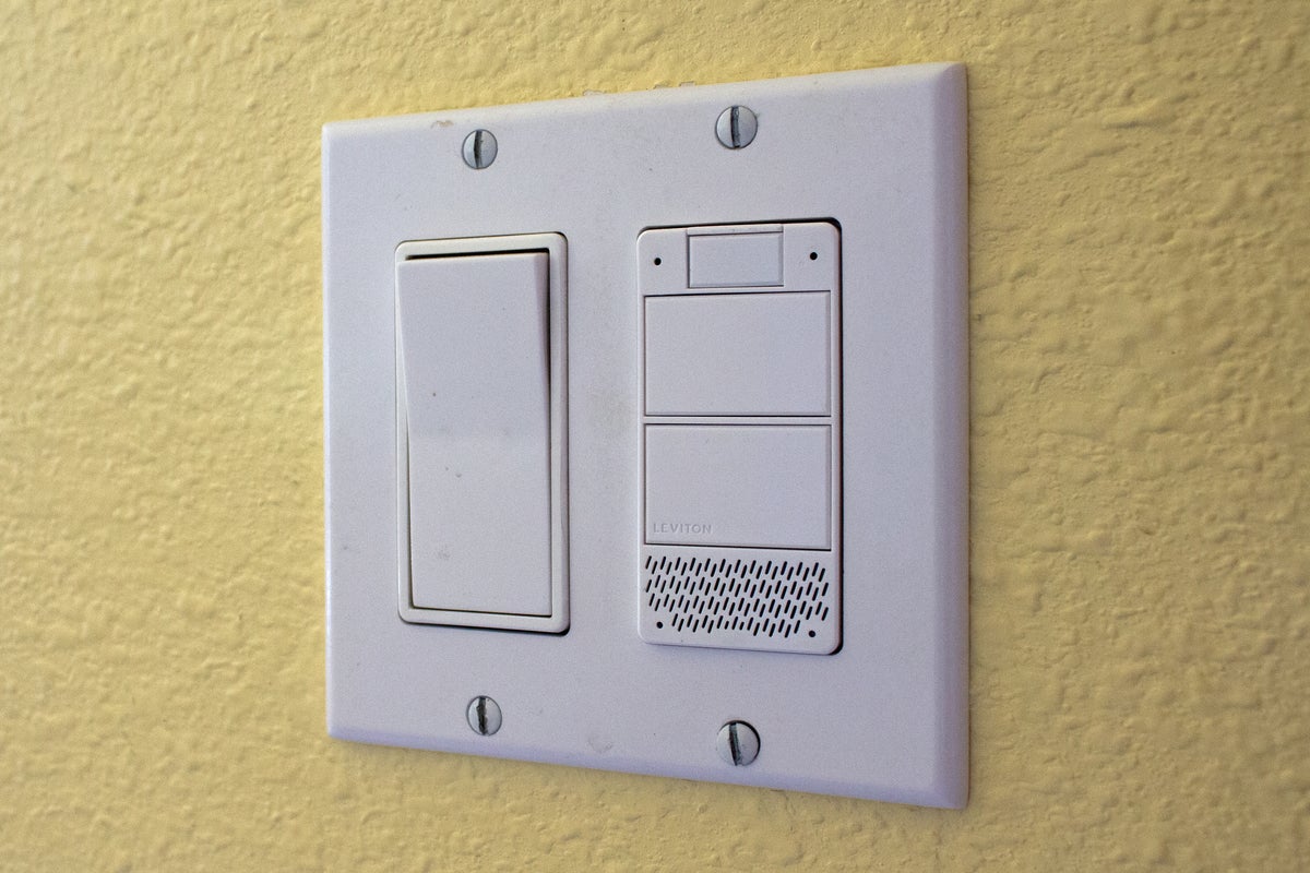 leviton alexa dimmer installed