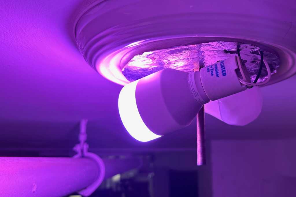 LIFX SuperColor Smart Light A21 shining