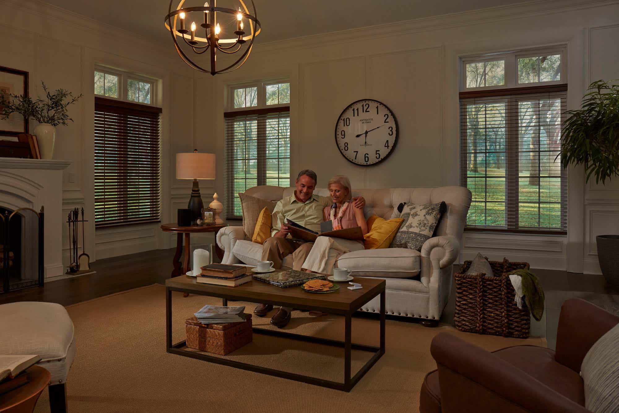 Serena by Lutron Smart Wood Blinds -- Best smart blinds