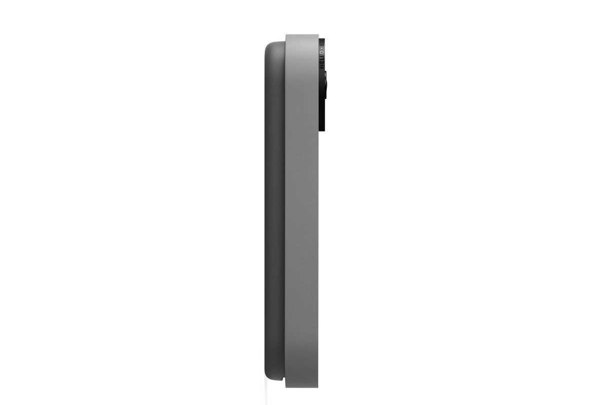 nest doorbell battery ash side view