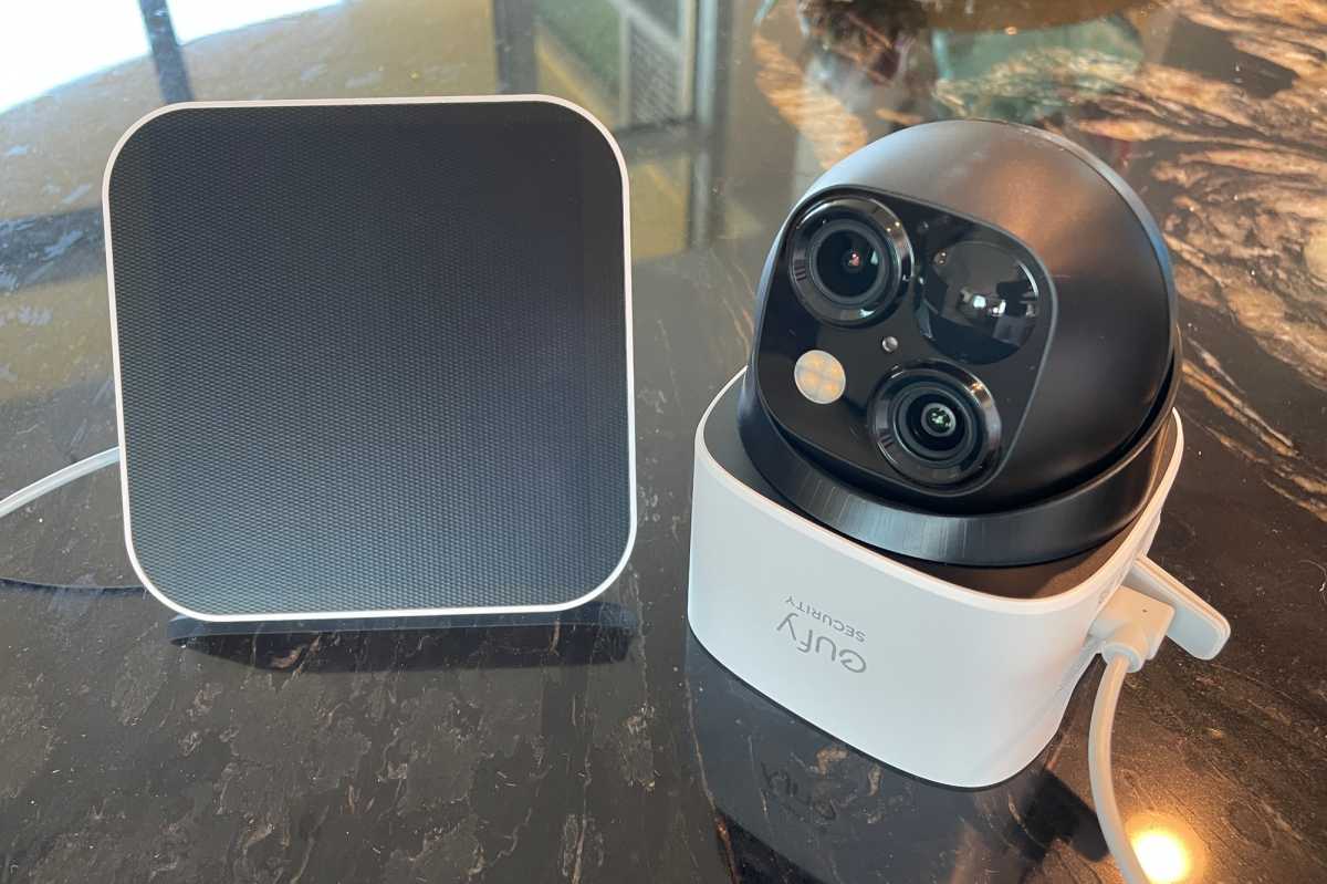 Eufy SoloCam S340 with solar panel pre-installation