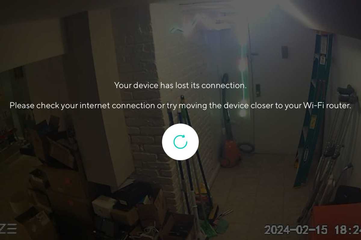 Wyze cam outage