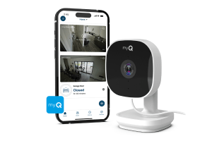 Chamberlain leaves the garage with myQ indoor camera 