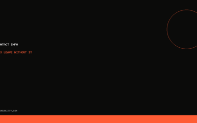 No Contact Info on Your Website? You’re Losing 44% of Visitors