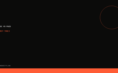 Free vs Paid Website Audit Tools: What’s Worth the Money?