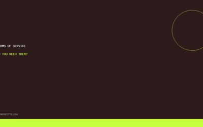 Terms of Service: Does Your Website Actually Need Them?