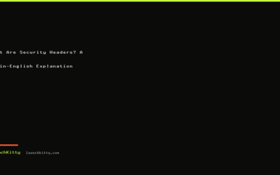 What Are Security Headers? A Plain-English Explanation
